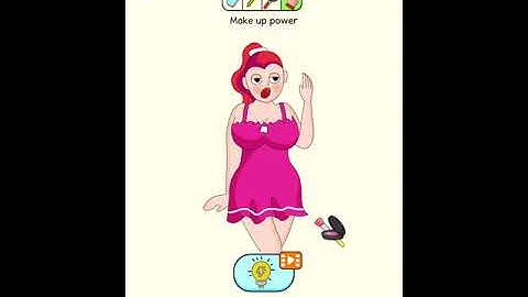 Delete Puzzle Erase Her: ALL LEVELS Make Up Power Gameplay #sssbgames