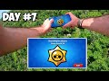 I played brawl stars outside for 1 week