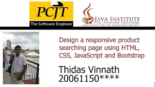 Web Project | Task 18 | 1st Year | Semester 1 | Java Institute | Thidas Vinnath