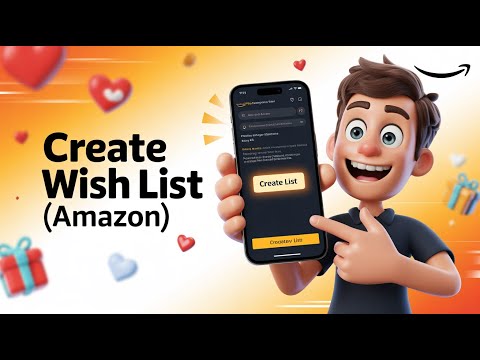 How to make an Amazon Wish List in the Mobile App 2022