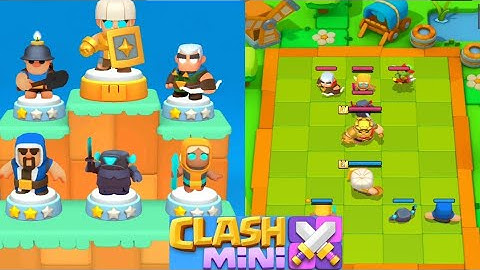 Clash Mini - Gameplay Walkthrough Part 1 ( tutorial ) - mobile game