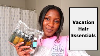 Vacation Relaxed Hair Essentials| What I Pack for a Tropical Vacay 🌴🌊