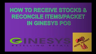 How to receive stocks, reconcile items & packets in ginesys POS. #receivestocks #reconcileitems screenshot 4