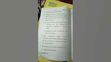 #ignou #december2024 #MMPC-016 international business management #questionpaper