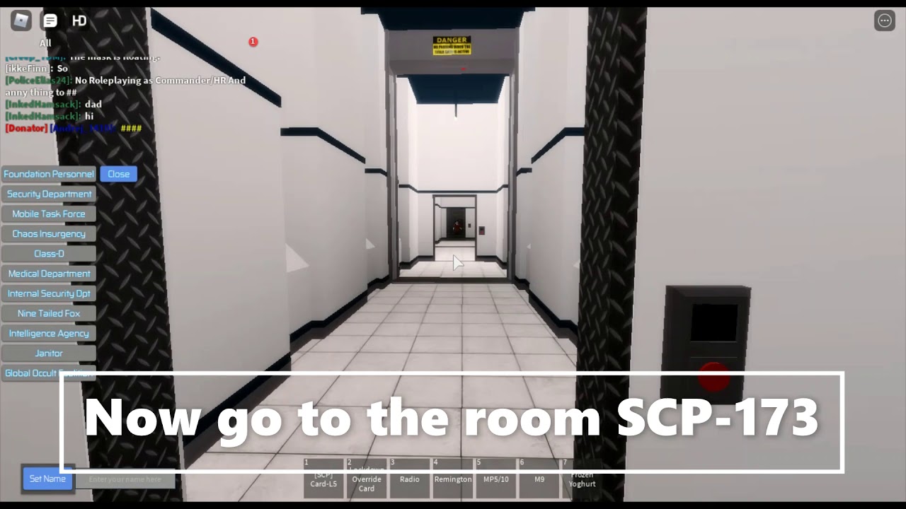 Scp event classified