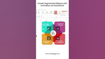 Create Segmented Objects with Animation on PowerPoint #slideegg