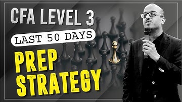 How to Pass CFA Level 3 Exam | Last 50 Days Preparation Strategy