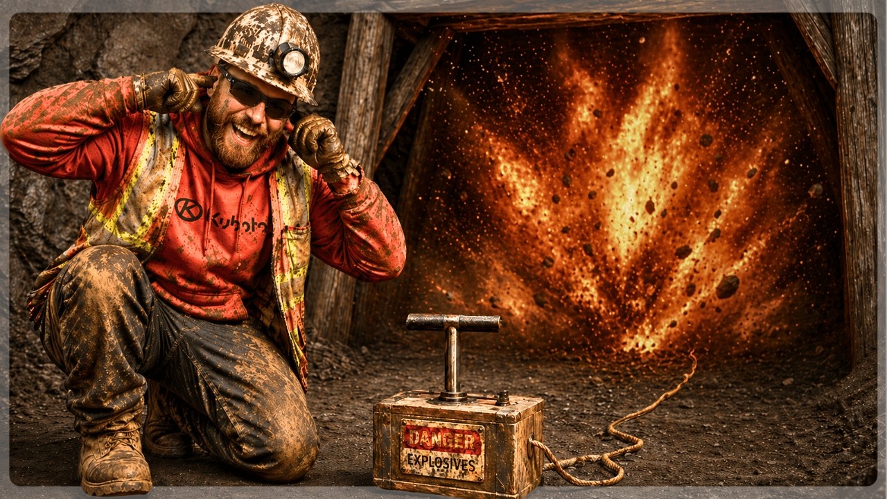 I Used Dynamite To Blast Open A Gold Mine