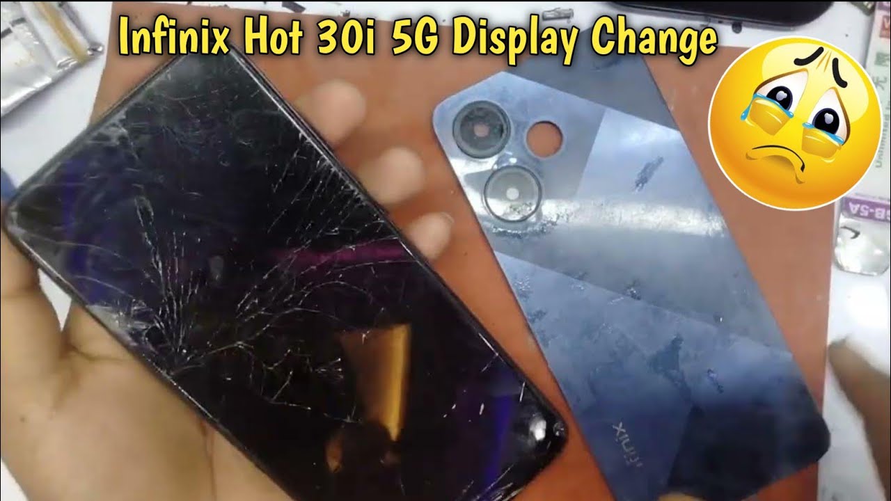 Infinix Hot 30i 5G Broken Touch Screen replacement  Hot 30i 5G folder Price  infinix hot 30i 5G