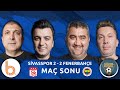 Sivasspor 2-2 Fenerbahçe Maç Sonu | Bışar Özbey, Ümit Özat, Evren Turhan ve Oktay Derelioğlu