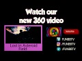 360 - Teaser fly a spaceship in asteroids field in 360 VR - FUNBBTV