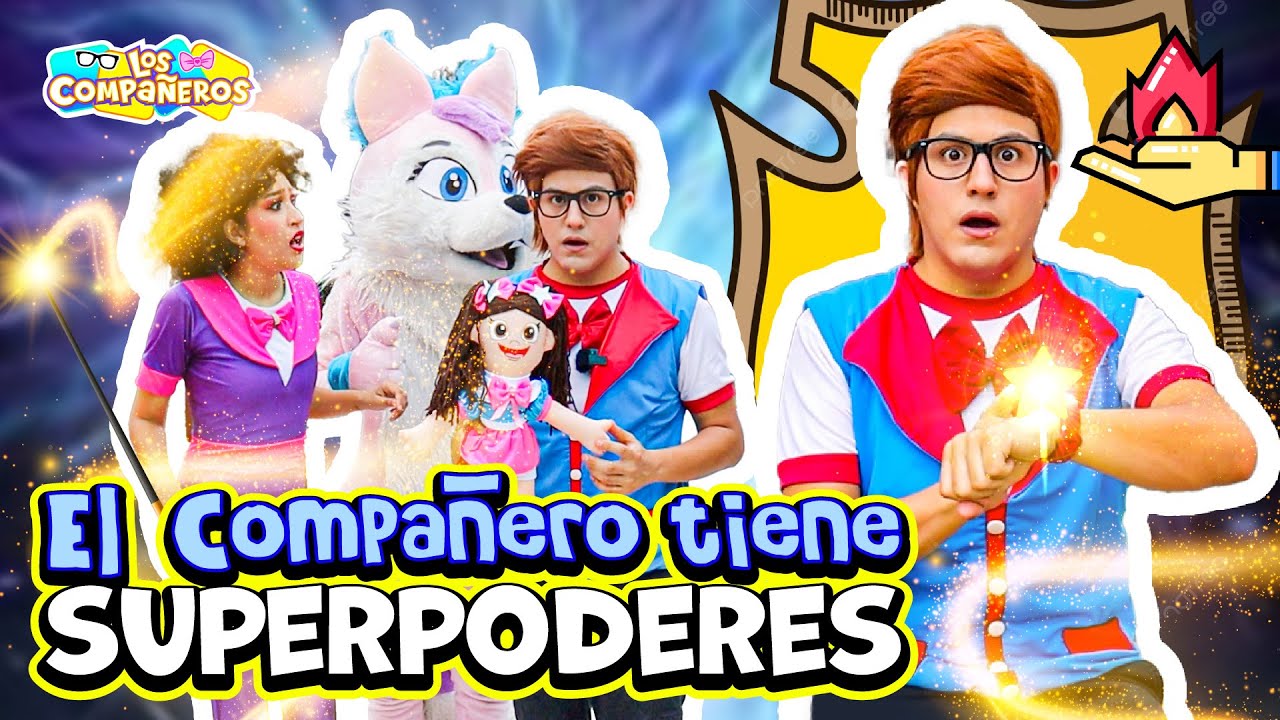 El compañero tiene super poderes | El reloj es magico | Andy se convierte en muñeca