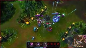 Old, But Sick Vayne 1v5 PENTAKILL!!!