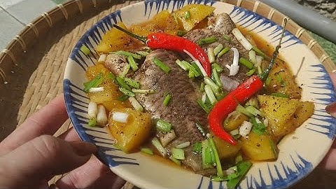 CÁ RÔ KHO KHÓM cách làm đơn giản cho bữa cơm gia đình
