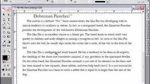 007 Adobe InDesign CS2 Tutorial: Footnotes