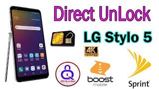 فتح مباشر لهاتف LG Stylo 5 Sprint بواسطة Q-UnLocker screenshot 3