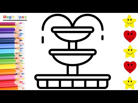 Video: Cómo Dibujar Una Fuente