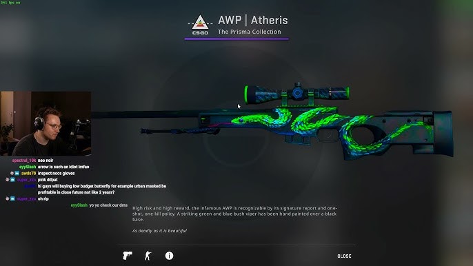 AWP, Atheris Minimal Wear (Az Aşınmış)