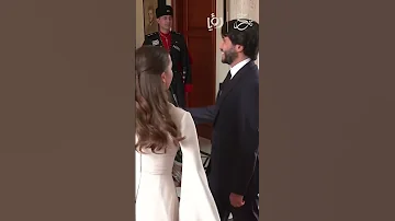 الأميرة إيمان وزوجها 