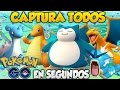 POKEMON GO ENCONTRAR Y CAPTURAR TODOS LOS POKEMONS RAROS FACIL Y RAPIDO
DRAGONITE SNORLAX Y MAS POKE