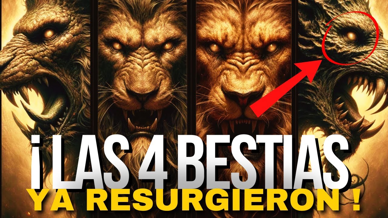 Las 4 Bestias Del Libro De Daniel🚨resurgieron ¡profecia Cumplida Youtube 