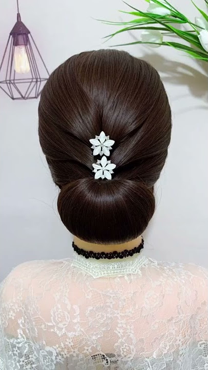 Perfect Low Bun Hairstyle for Girls | Party Hairstyle for Women