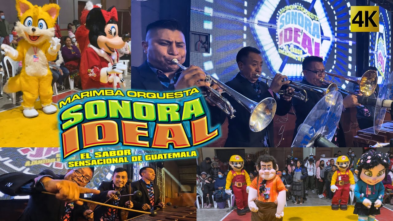 Marimba Orquesta Sonora Ideal Con El Convite Femenino 4K YouTube