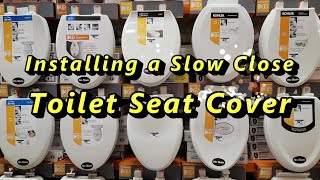 How to Replace a Kohler Toilet Seat Cover with a Antimicrobial Slow Close No Slam Toilet Seat Cover
