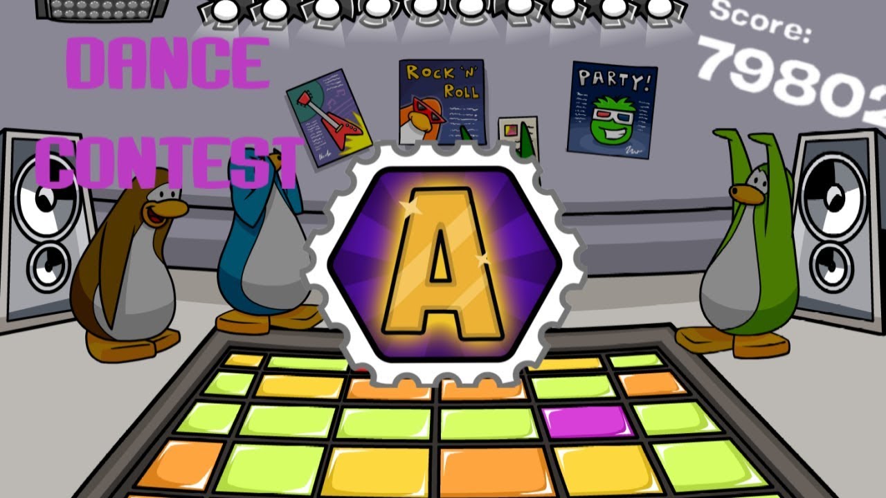 Club Penguin: Dance Contest - Club Penguin Games