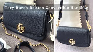 Tory Burch Britten Convertible Handbag | Crossbody | Shoulder Handbag