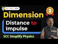 Distance to Impulse – Derived Units & Dimensions Explained | NEET JEE CET | SCC Simplify Physics