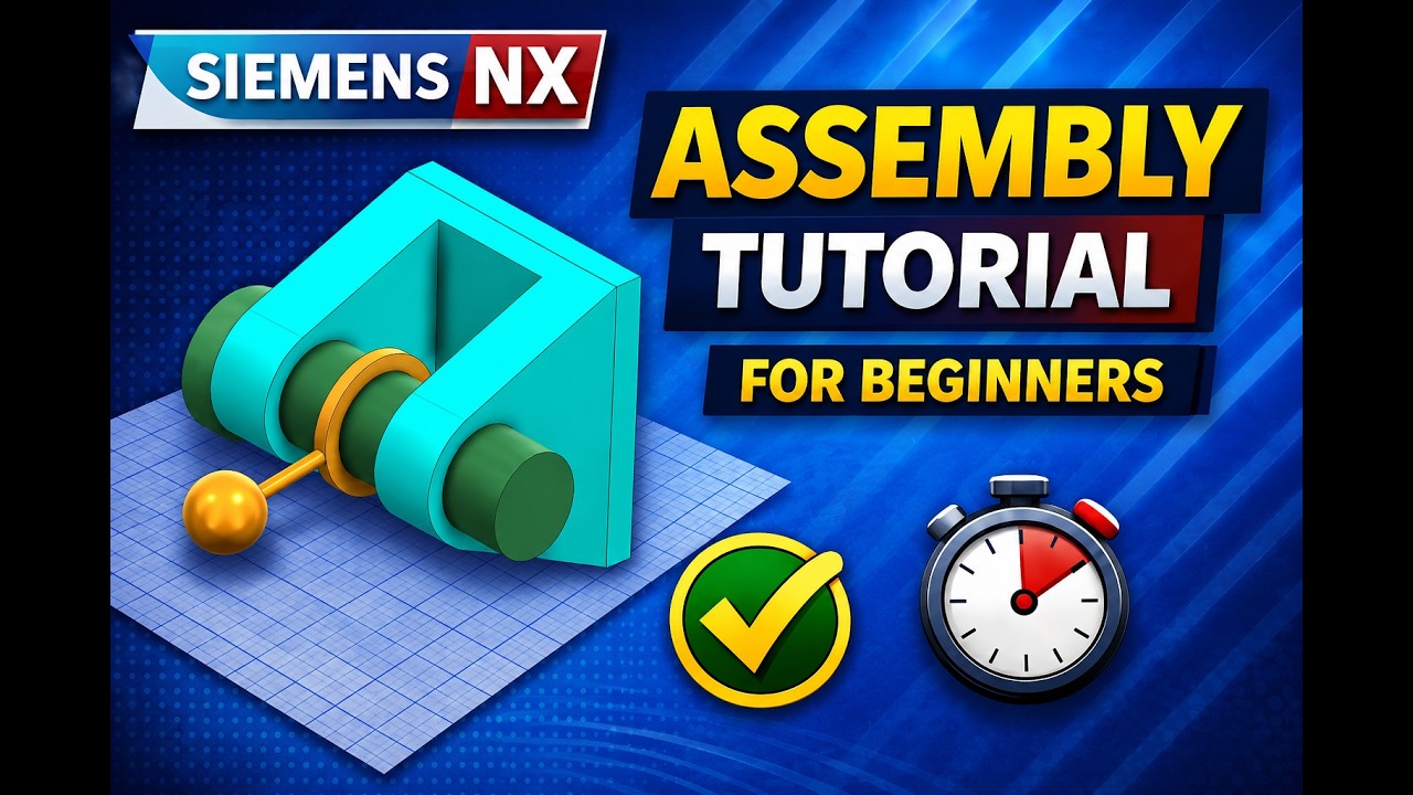 NX Assembly Tutorial for Beginners (Step-by-Step) - YouTube