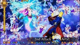 【FGO】総ＨＰ６００万！？徳川化ゲージＭＡＸで完封勝利！ 戦闘時間７２分 VS カーマ/マーラ戦(其之二)　Thomas Edison VS Kama