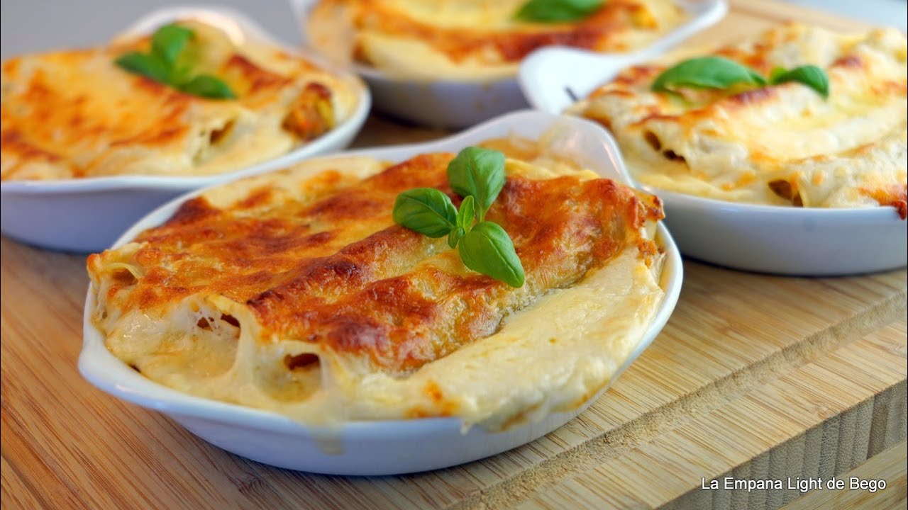 Canelones de Marisco y Setas. Más Fáciles de lo que parecen¡¡