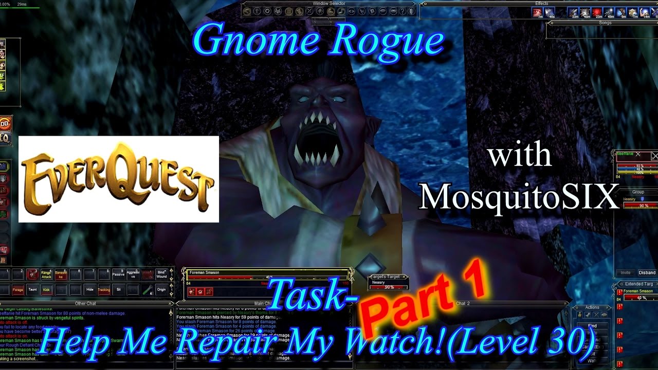 "EVERQUEST"(Vox) Lets Play Rogue... Task Help Me Repair My Watch