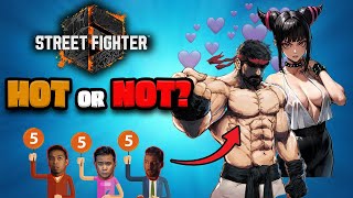 RANKING THE HOTTEST STREET FIGHTER 6  CHARACTERS - HOT or NOT LIVESTREAM screenshot 2
