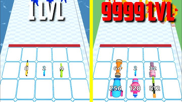 MAX LEVEL in Merge Gun Run Game (Part 2)