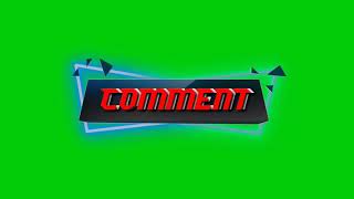 Green screen comment