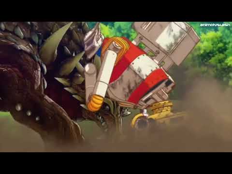 Godzilla Singular Point: Jet Jaguar vs. Anguirus clip