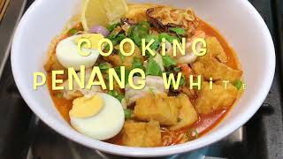 Malaysian Prawn Penang White Curry Mee Recipe home cooking