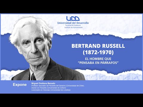 Charla | Bertrand Russell: El hombre que pensaba en párrafos