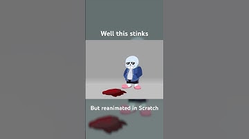 Well this stinks but in Scratch #animation #undertale #sans #scratch #cartoon #sad #crying #memes