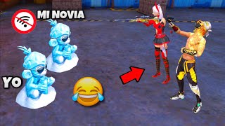 USAMOS AL WUKONG DE HIELO Y TROLLEAMOS EN LOBO SOLITARIO  FREE FIRE