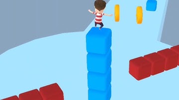 Cube Stacker Surfer 3D - All Levels Gameplay Android,ios (Levels 36-40)