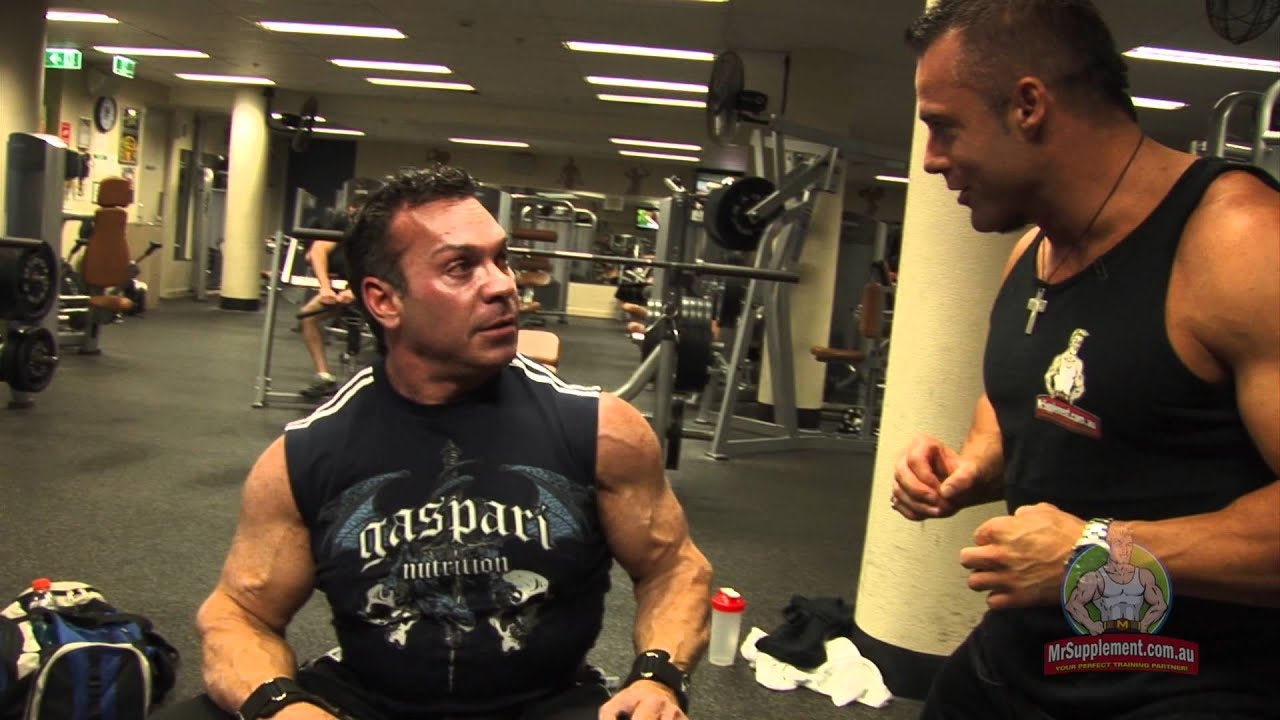 Rich Gaspari - Dumbbell Shoulder Press