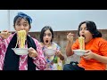 Bhai behan ne kia noodles making challenge   short story  musatanveer
