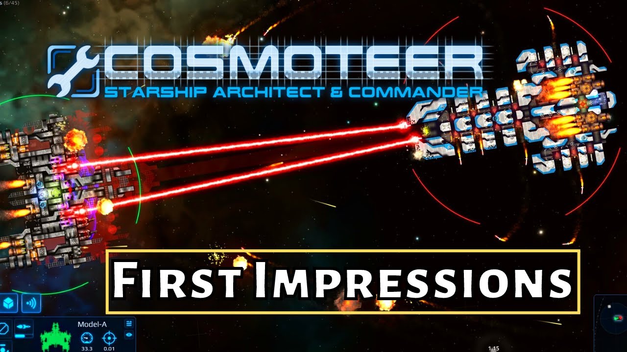 Cosmoteer - The NEXT Big Indie Space Game! - YouTube
