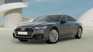 Audi A7 Sportback - szary Daytona perłowy (2022101511)