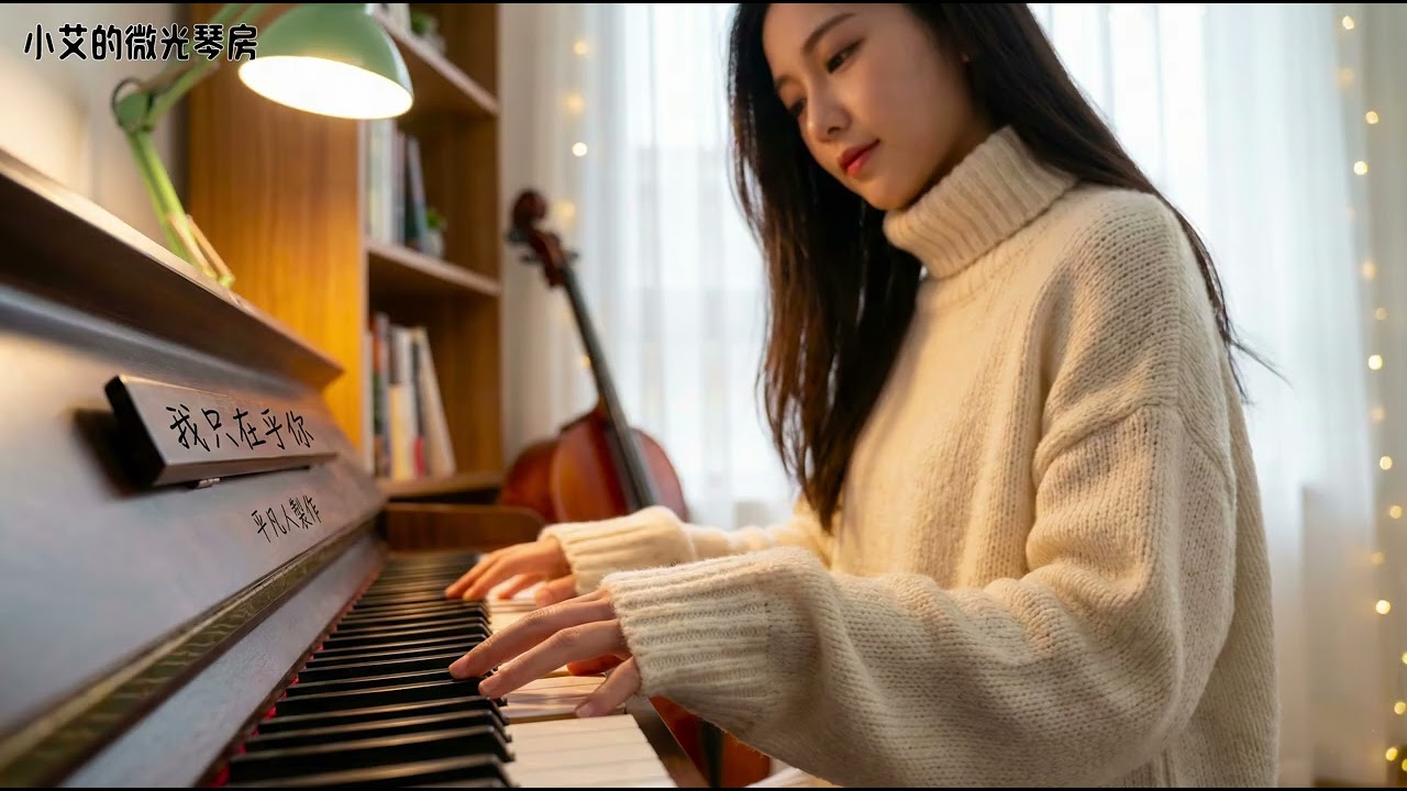 最美鋼琴版 ✨ 《我只在乎你》鄧麗君 ｜跨越世代的溫柔旋律，Piano Cover🎹小艾的微光琴房
