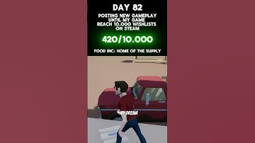 My game dev career, trying to stay alive #shorts